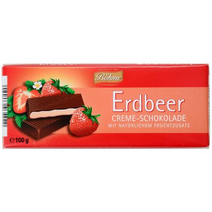 Böhme Erdbeer Creme-Schokolade