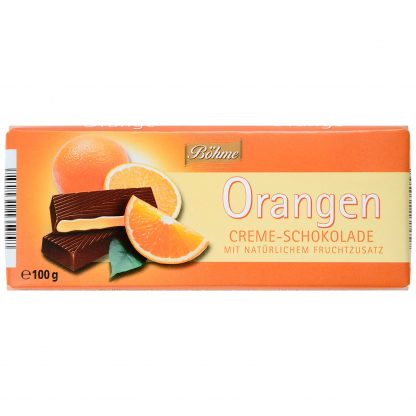 Böhme Orangen Creme-Schokolade