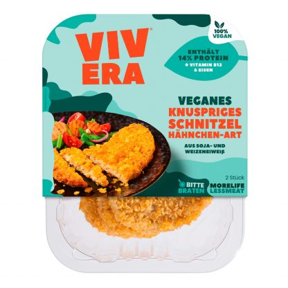 Vivera Veganes knuspriges Schnitzel Hähnchen-Art
